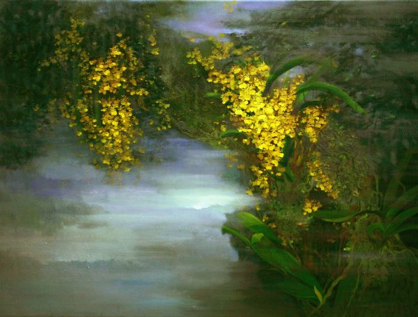 CAL_FA003_S_Golden Shower 1_92.5 x 122.5cm_$34000_2014_Oil on Canvas