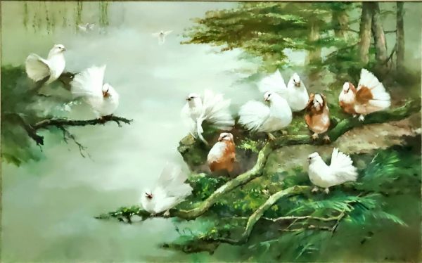 CKK_B001_S_Morning Mist-和谐-96x152cm-$160000-Oil on Canvas