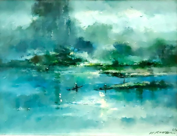 CKK_L002_S_Guilin-China-桂林山水-40x50cm-$16800-Oil on Canvas