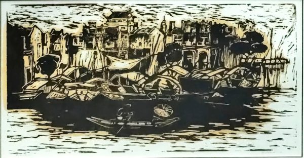 CKK_WC007_S_Singapore River-43x63cm CKK_WC007_S_Singapore River-43x63cm