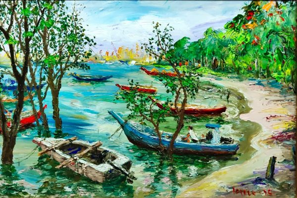 HKL_L001_S_West Coast_60x91cm_$16800_Oil on Canvas