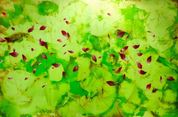 LKC_FA018_S_ Floating Petal_121x186cm_$28800_Acrylic