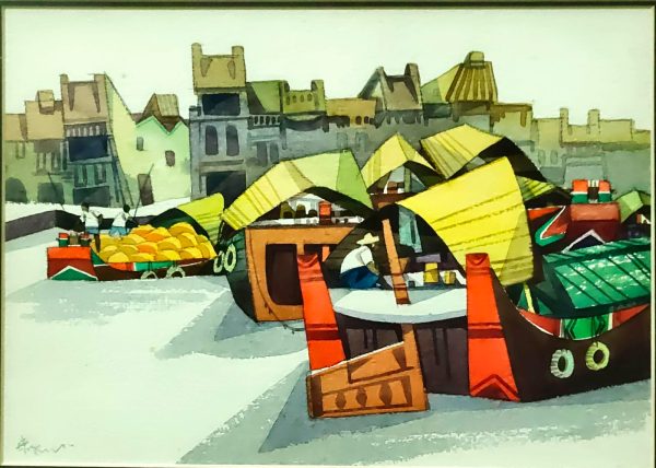 LPH_L004_S_Singapore River Creative_2_28x38cm_$2800_Watercolour