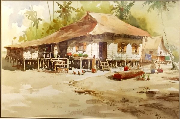 LPH_L009_S_Kampong_38x56cm_$4900_Watercolour