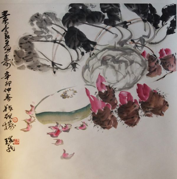 NSL_CV003_S_素食延年_68 x 68cm_2011_$8800