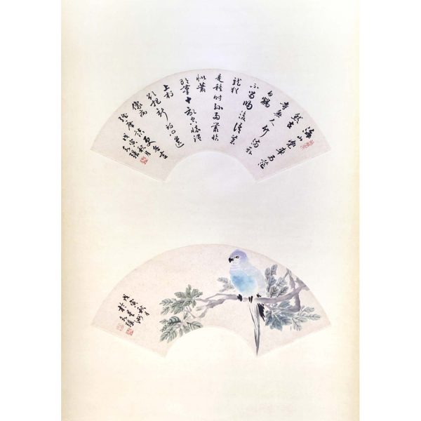 PWK_CCF001_S_Parrot_行书-鹦鹉图96x70cm_$2600_Chinese ink on rice paper