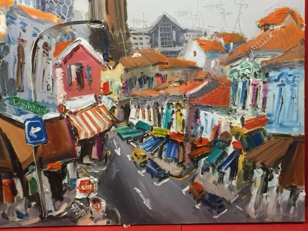 ZH_L008_S_Basolah Street_70x90cm_$6000_Acrylic