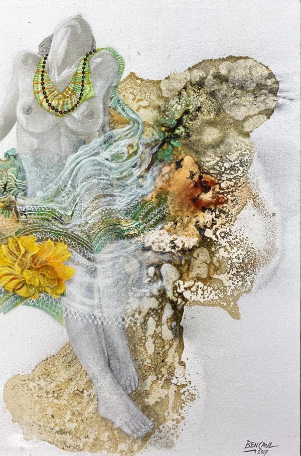 BC_AAN001_P_Nude_裸女_66x46cm_$2400_Acrylic on Canvas