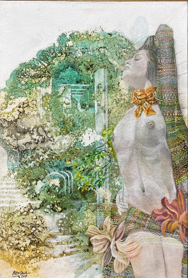 BC_AAN003_P_Nude_裸女_66x46cm_$2400_Acrylic on Canvas BC_AAN003_P_Nude_裸女_66x46cm_$2400_Acrylic on Canvas