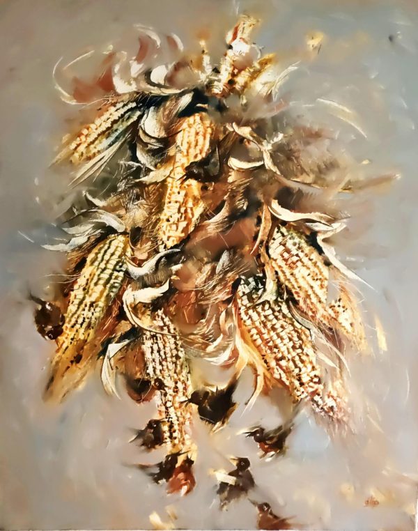 DMP_F002_I-Dilip-Party-76x61cm-$3400_Oil on canvas