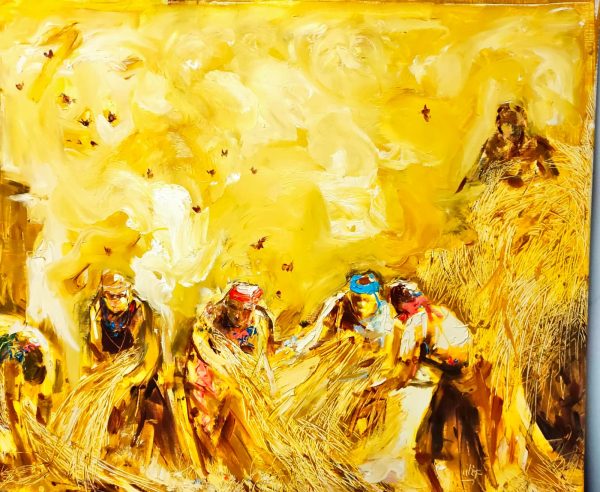 DMP_L009_I-Dilip-Harvest-61x73cm-$3400_Oil on canvas