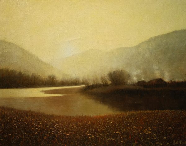 GSQ_L014_C_Break of Dawn_晨曦_80x100cm_$5000_Oil on canvas