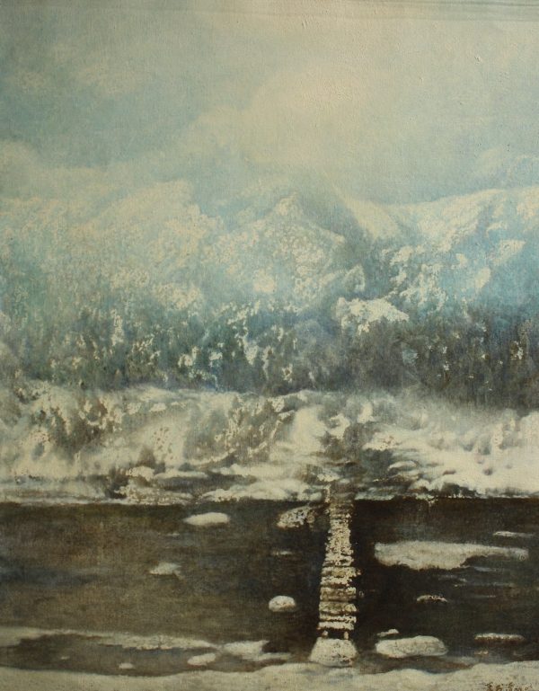 GSQ_L019_C_Winter Freshness_醉冬_100x80cm_$5000_Oil on canvas GSQ_L019_C_Winter Freshness_醉冬_100x80cm_$5000_Oil on canvas