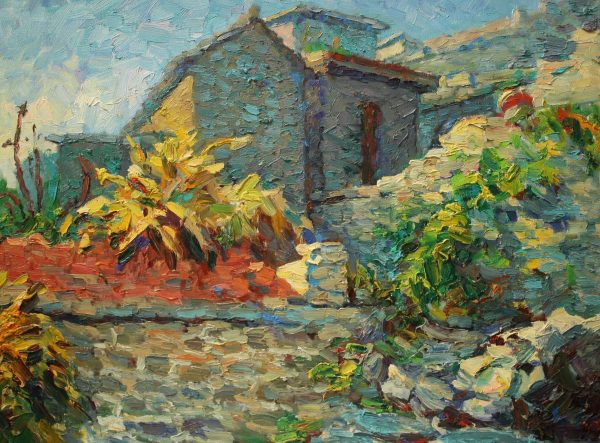 GSQ_L033_C_A Sunny Day_艳阳天_60x80cm_$3600_Oil on canvas