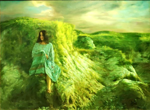 HXW_P019_C_Cloud in the Autumn_秋天的云_97x130cm_$6000_Oil on canvas HXW_P019_C_Cloud in the Autumn_秋天的云_97x130cm_$6000_Oil on canvas