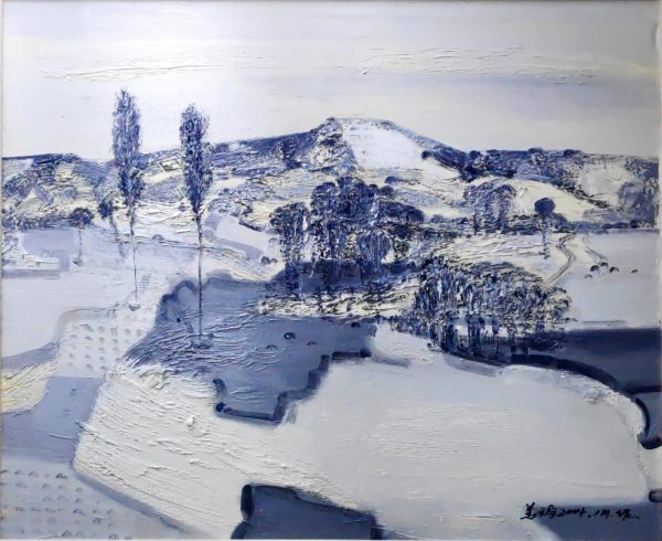 JTY_L001_C_Oriental White_东方既白之一_50x60cm_$2200_Oil on canvas