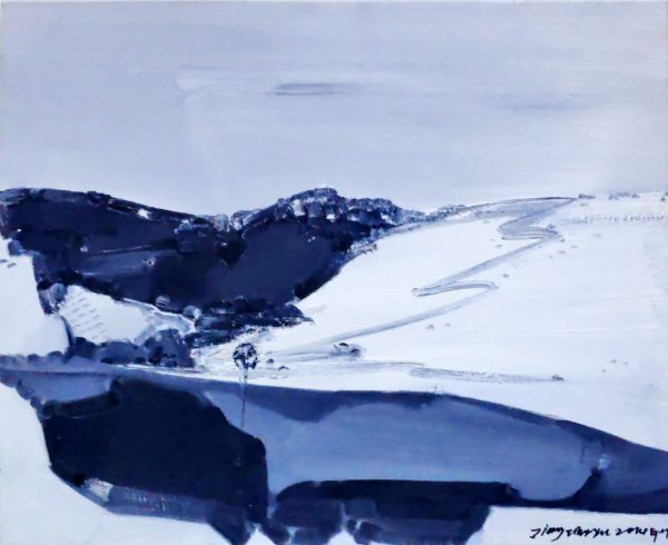 JTY_L014_C_Twilight_岁暮天明之四_50x60cm_$1900_Oil on canvas