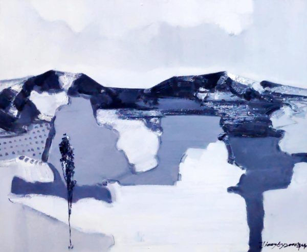 JTY_L020_C_Heart Source Beauty_心源大美之五_50x60cm_$2200_Oil on canvas JTY_L020_C_Heart Source Beauty_心源大美之五_50x60cm_$2200_Oil on canvas