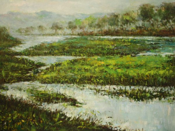 WXJ_L020_C_Spring_春_65x80cm_$1600_Oil on canvas