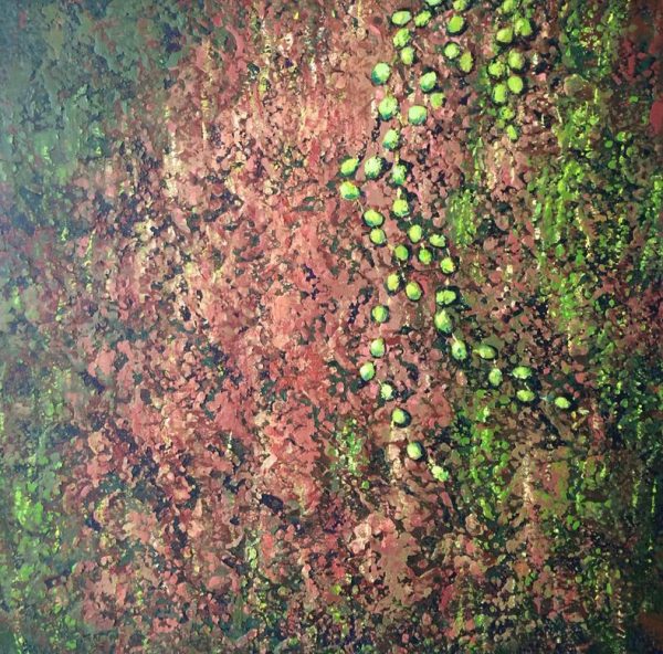 WXL_AA013_S _Life_生命_50 x 50cm_ Acrylic on Canvas_$3900