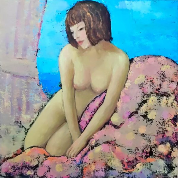 WXL_N001_S_Nude_裸女_91.5x91.5cm-$9000_Oil on canvas WXL_N001_S_Nude_裸女_91.5x91.5cm-$9000_Oil on canvas