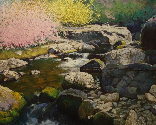 XPZ_L004_C_Quiet Spring_寂静的春天_$5200_65x80cm XPZ_L004_C_Quiet Spring_寂静的春天_$5200_65x80cm