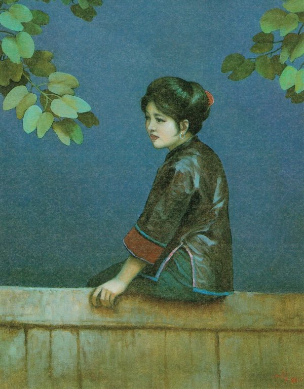 XXQ_P014_C_A Dong Girl_侗家女_$5800_51x61cm_Oil