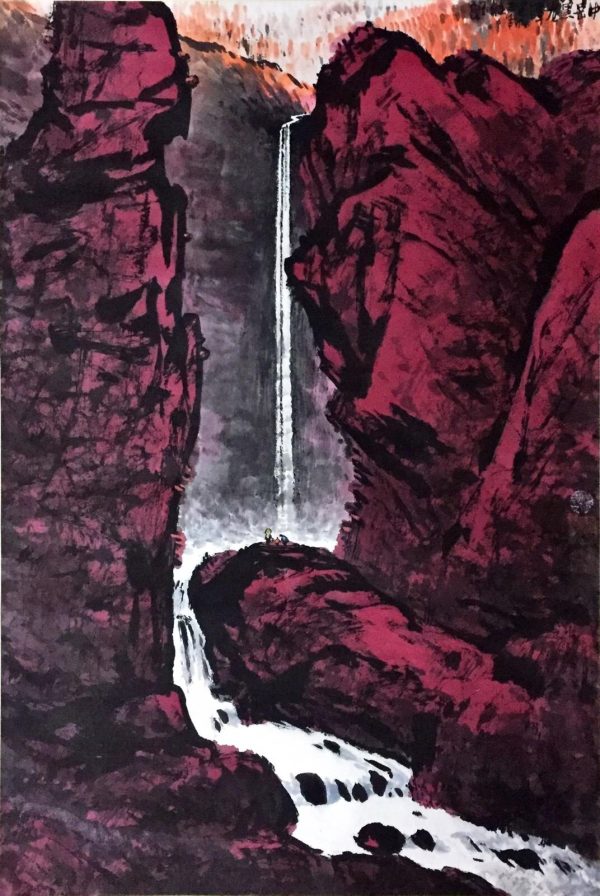 ZYK_CL010_C_中岳里龙潭_99x67cm_$12000_Chinese ink on rice paper