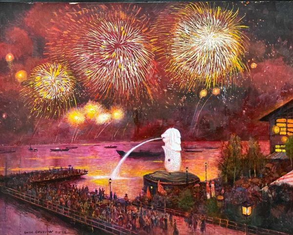 CCD_L003_S_National Day Celebration_国庆_83.5x105cm_$6800_oil on canvas