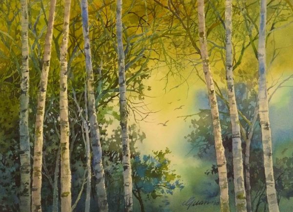 GSG_L025L_S_Amid the Woods_林间_$4200_56x76cm_WC