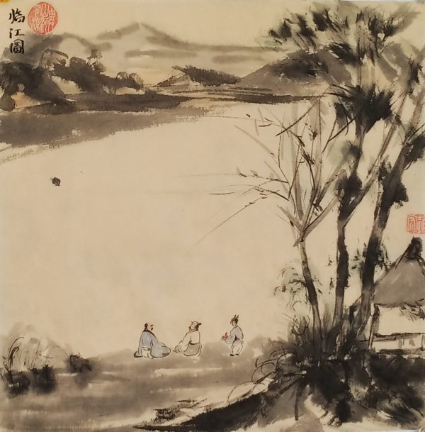 ZH_CL001_S_155811_34x34cm_34cm x 34cm_$1000_Chinese ink on rice paper ZH_CL001_S_155811_34x34cm_34cm x 34cm_$1000_Chinese ink on rice paper