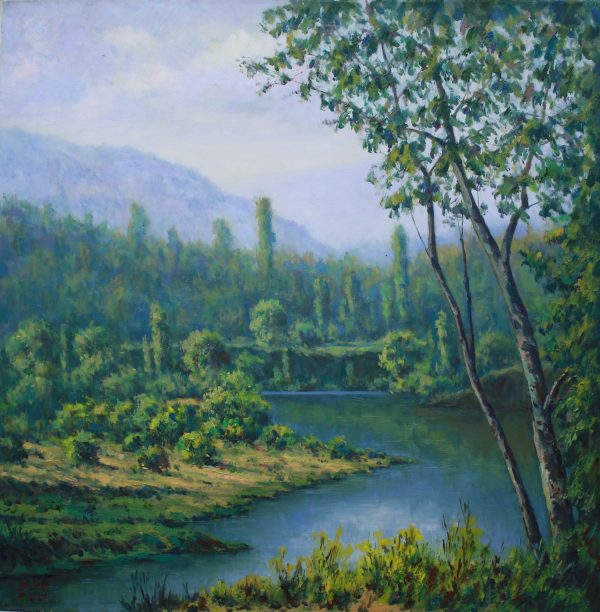 DZ_L040_Iran_70X70cm_$6800_Oil on canvas