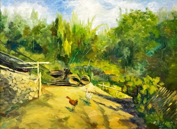 SYD_L017_C_Live Painting Series-Landscape_写生系列-风景_58x78cm_$4600_Oil on canvas