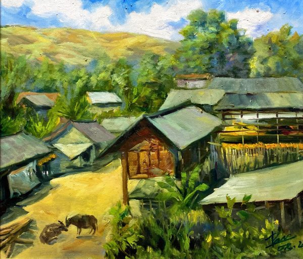 SYD_L021_C_Painting Series-Lanscape_39x46cm_$2000_Oil on canvas