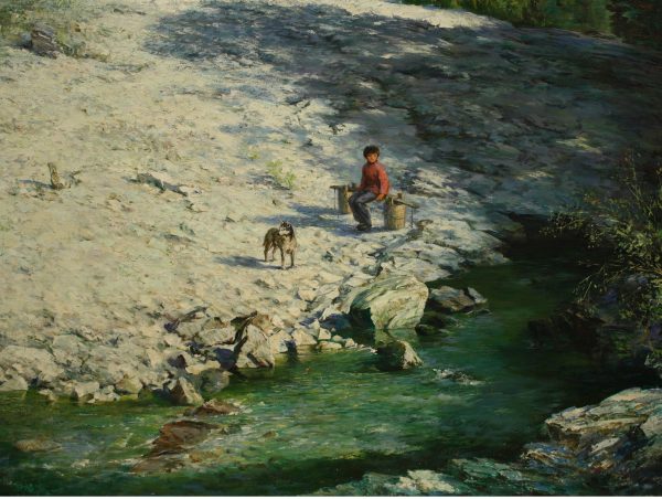 CFH_L002_C_Clean & Clear Spring_春_60x80cm_$6600_Oil on canvas