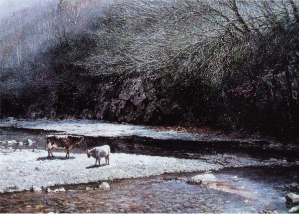 CFH_L011_C_Spring in The Valley_山谷中的春天_80x100cm_$8000_Oil on canvas