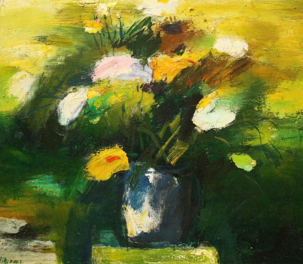 DT_FA001_C_Lilies_百合花_66x73cm_$3600_Oil on canvas DT_FA001_C_Lilies_百合花_66x73cm_$3600_Oil on canvas