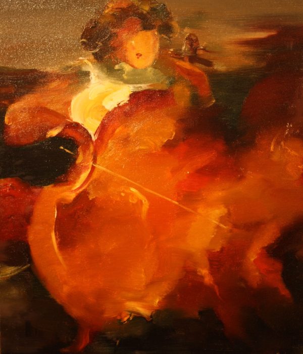 ZDL_M010_C_Song of Dream_夢之曲_100x80cm_$8800_Oil on canvas