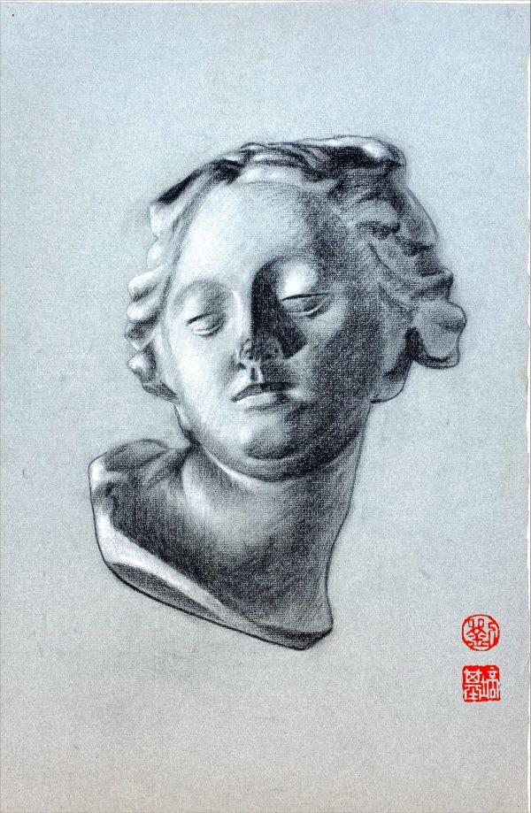 LPK_SP003_S_Sculpture3 50x35cm_$800_Sketch on paper