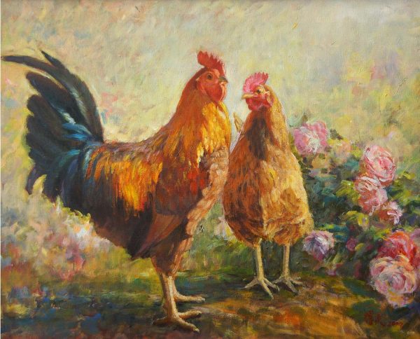 GYM_B002_C_Companion_伴侣_$5800_60x73cm_Oil on canvas