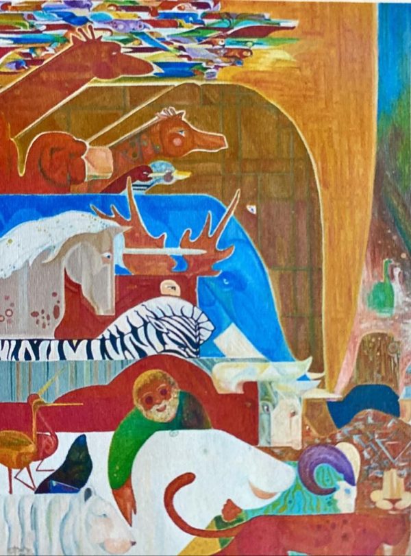 LJ_L002_S_Noah Ark_122x91.5cm_$5800_Oil on canvas