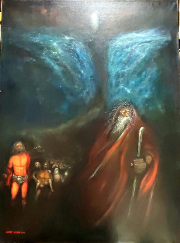 LJ_L003_S_The Crossing_122x92cm_$5800_Oil on canvas