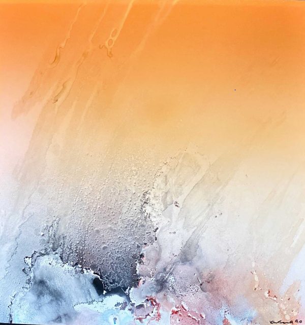 TKH_AA001_S_Ray_霞光_1990_52x52cm_$2800_Acylic on paper TKH_AA001_S_Ray_霞光_1990_52x52cm_$2800_Acylic on paper
