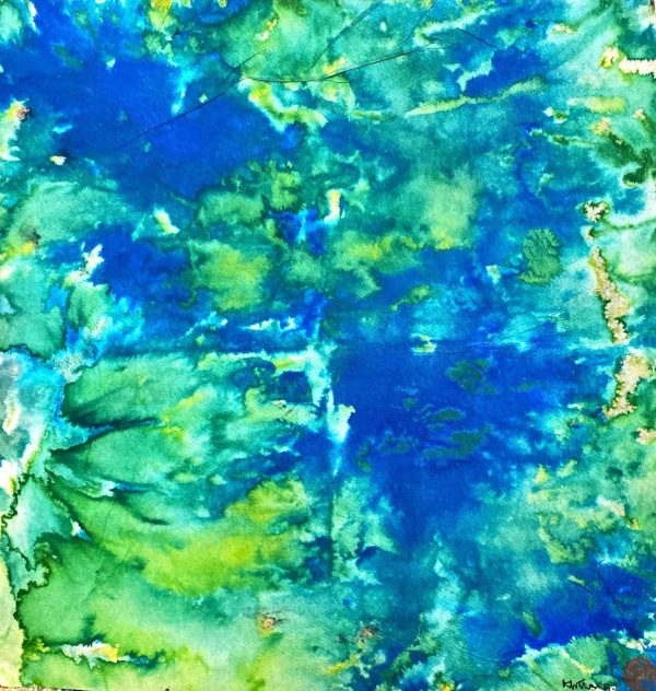 TKH_AA006_S_Summer Scenery_春色_1990_31x31cm_$1600_Acylic on paper TKH_AA006_S_Summer Scenery_春色_1990_31x31cm_$1600_Acylic on paper