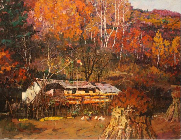 XPS_L009_C_Mid-Autumn_中秋_65x85cm_$5500_Oil on canvas XPS_L009_C_Mid-Autumn_中秋_65x85cm_$5500_Oil on canvas