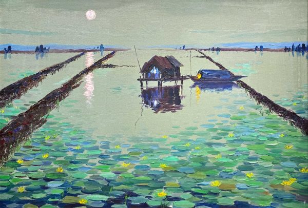 JRY_L007_C_Dawn_晨曦_67x97cm_$12800_Oil on canvas JRY_L007_C_Dawn_晨曦_67x97cm_$12800_Oil on canvas