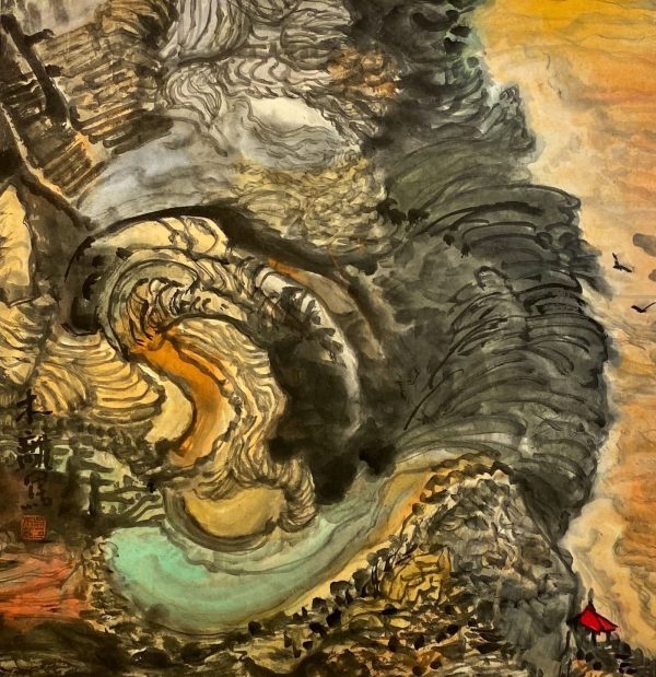 WML_CFL009_C_2023_黄河_68x68cm_$6800_Chinese Ink