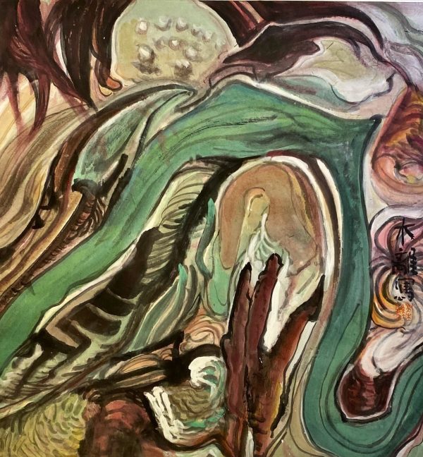 WML_CFL017_C_2023_自然物语之四_68x68cm_$6800_Chinese Ink