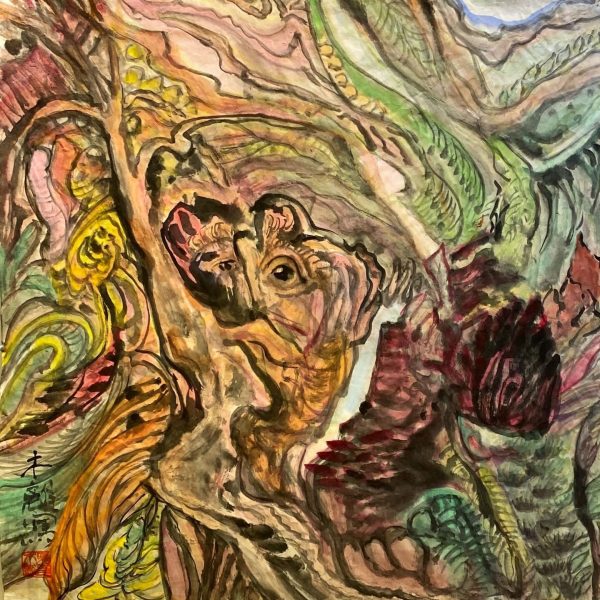 WML_CFL020_C_2023_自然物语之七_68x68cm_$6800_Chinese Ink