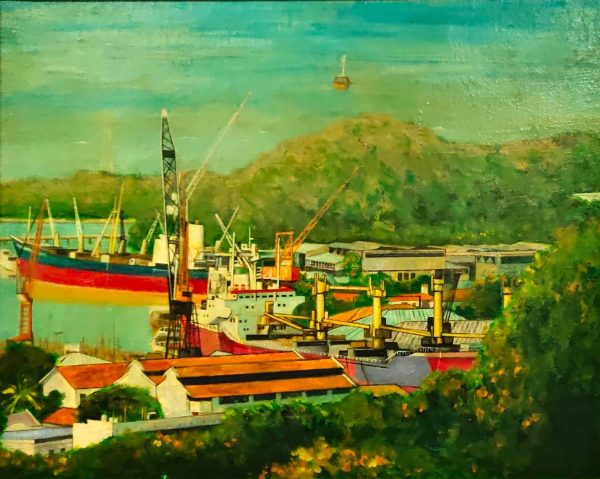 KXA_L017_S_Sentosa Cable Car_73x92cm_$16800